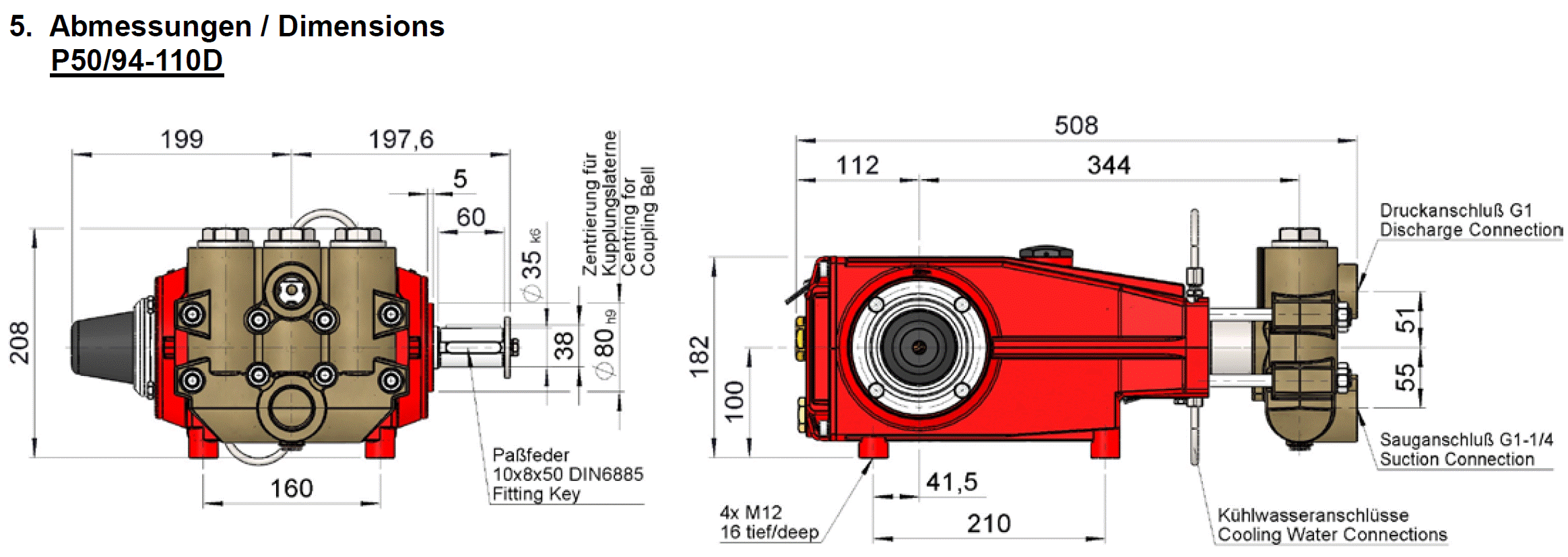 SPECK TRIPLEX P50 ölçü çizimi