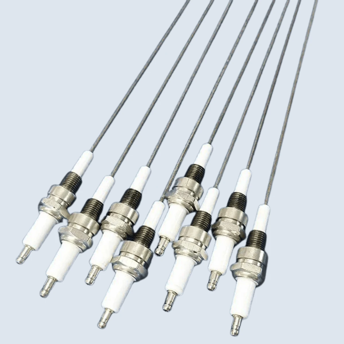 Özel ölçü ateşleme elektrodları porselen izolatörlü uzun brülör elektrodları
