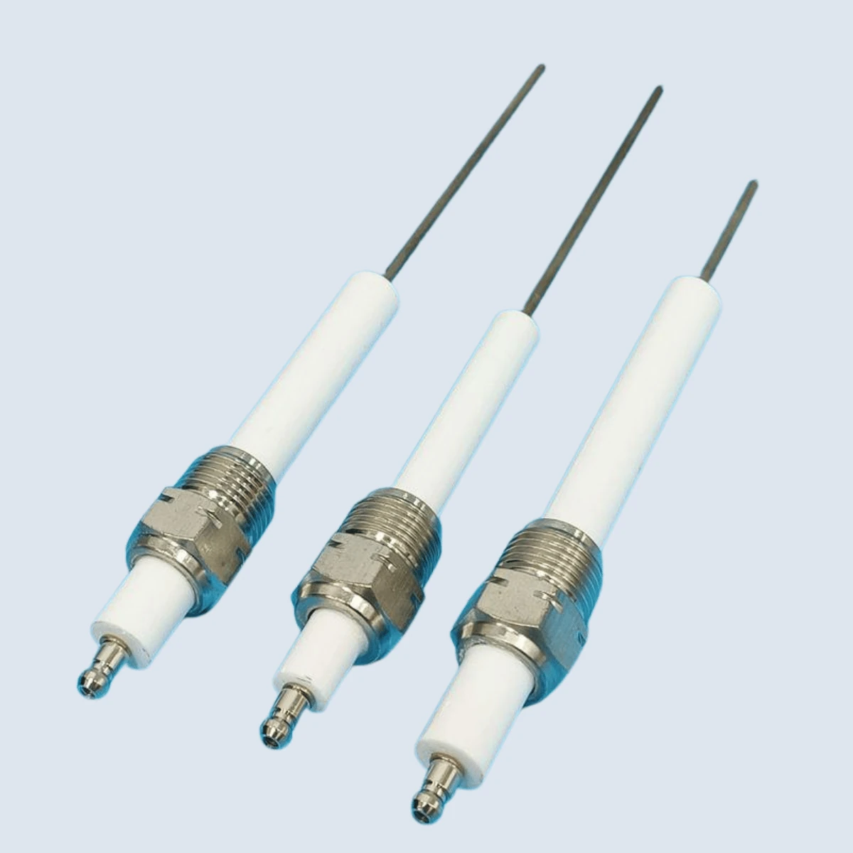 Porselen izolatörlü iyonizasyon elektrodu brülör alev algılama elektrodu