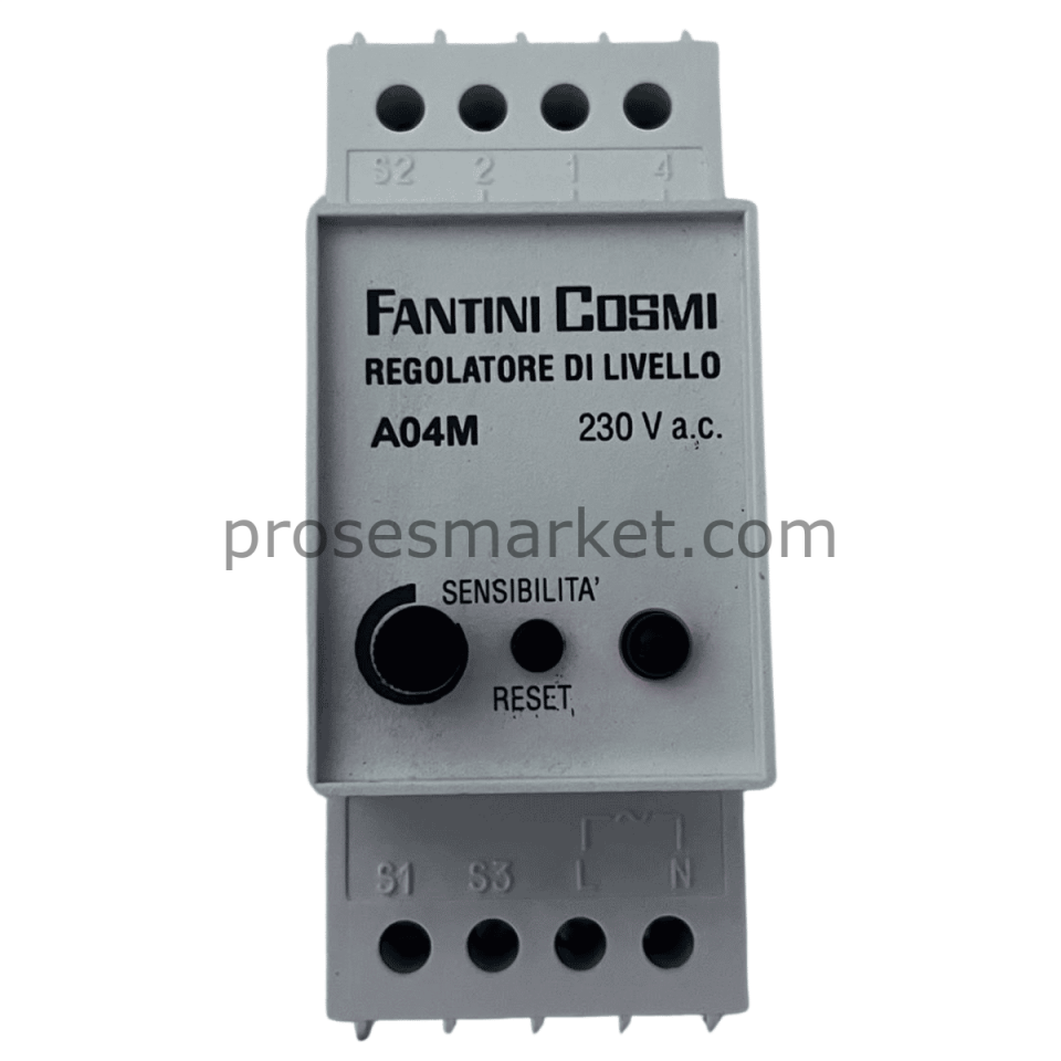 Fantini Cosmi A04M Seviye Kontrol Rölesi Resetli 230 Vac