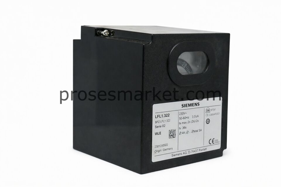Siemens LFL1.322 Gaz Brülör Kontrol Ünitesi