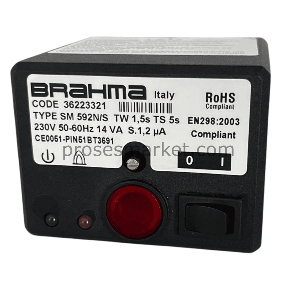 Brahma SM592N/S Brülör Otomatiği 36223321