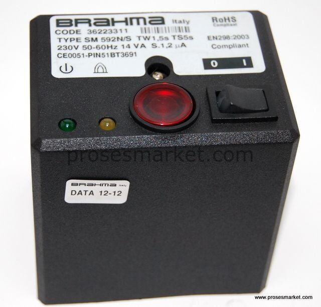 Brahma SM592N/S Brülör Otomatiği 36223311