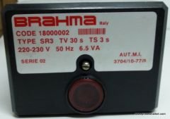 BRAHMA CODE 18000002 TYPE: SR3 TV 30 STS3S 220-230V 50 HZ 6,5 VA SERİ E