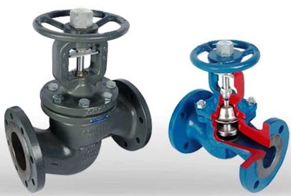 PN 16 DN 150 GLOB VANA KÖRÜKLÜ  FLANŞLI TİP