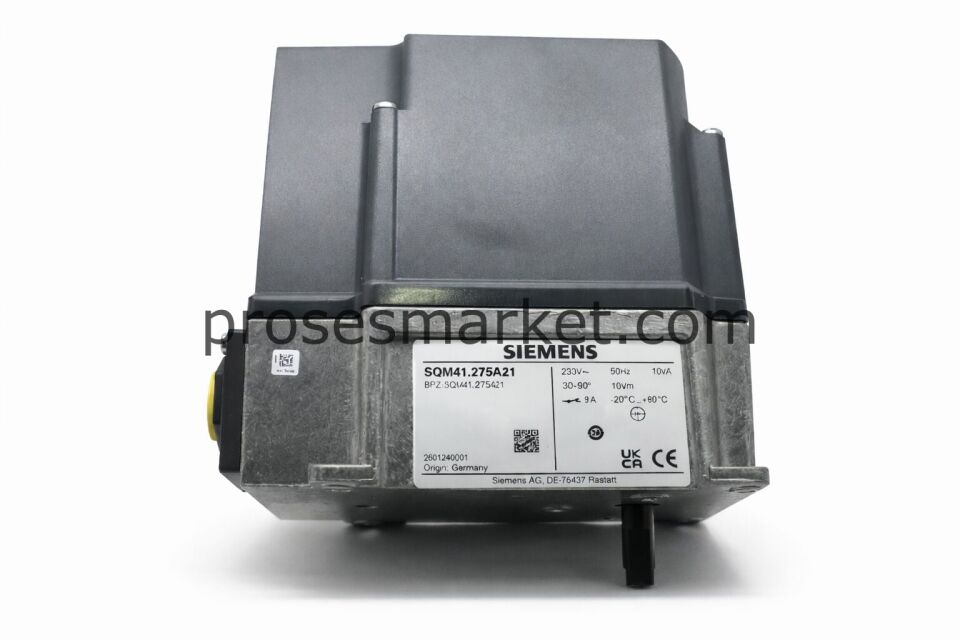 Siemens SQM41.275A21 Klape ve Vana Motoru | Endüstriyel Brülör Servo Motor