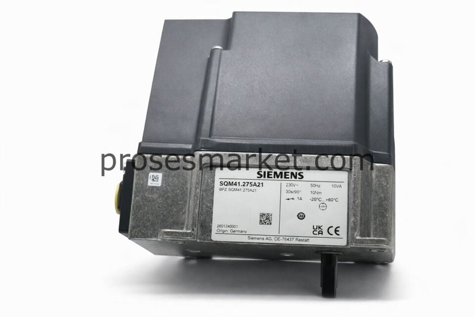 Siemens SQM41.275A21 Klape ve Vana Motoru | Endüstriyel Brülör Servo Motor