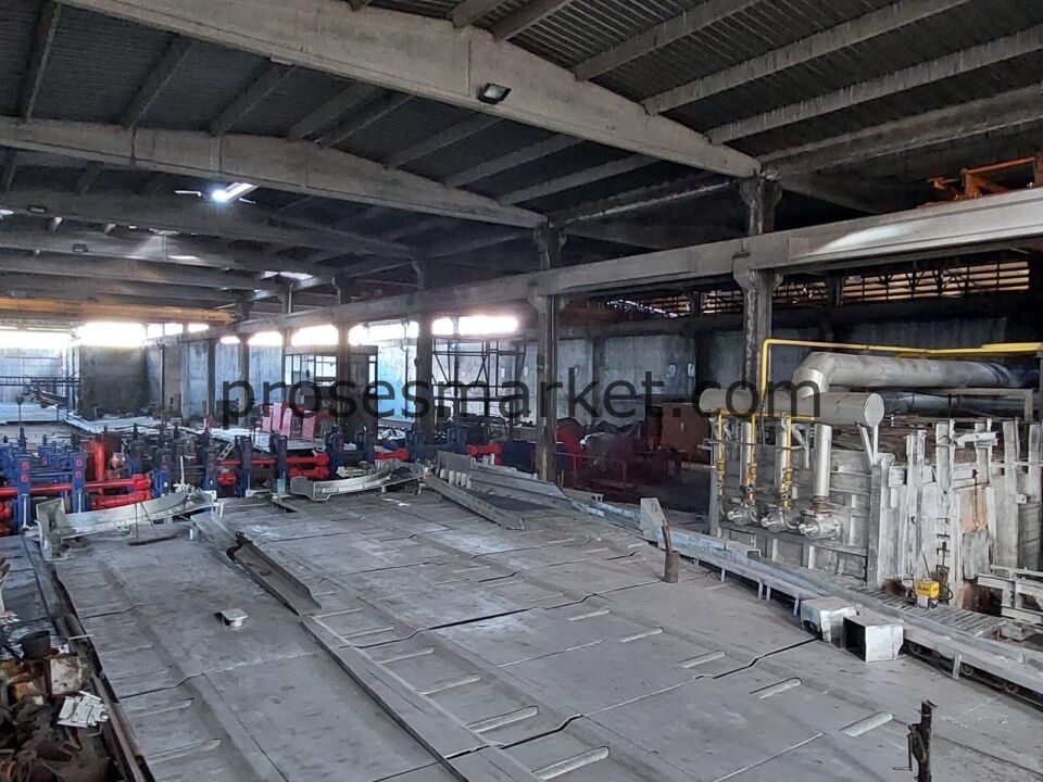 25 Ton/Saat 2. El Komple Hadde Hattı – Köşebent, Lama, Kare, İnşaat Demiri