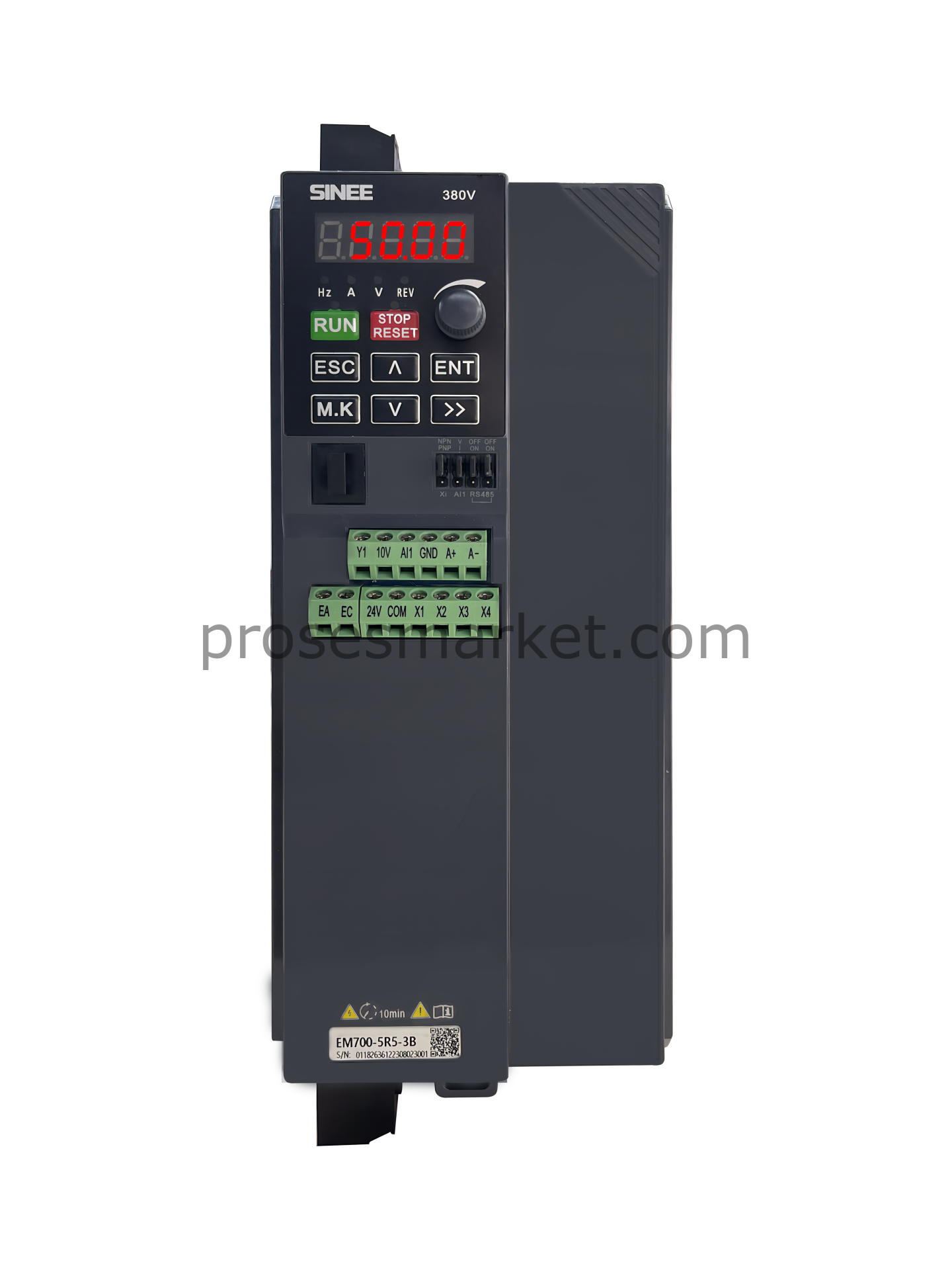 Sinee EM700-2R2-3B 2.2 kW Trifaze Hız Kontrol Cihazı