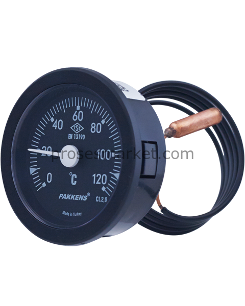 PAKKENS TI 050 0-120°C Kapilerli Sıcaklık Göstergesi