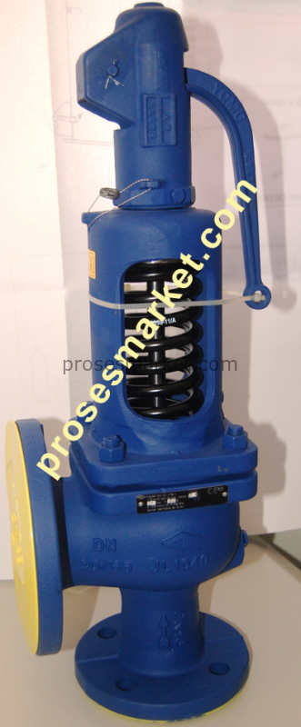 PN16 DN 65-100 Tam Kalkışlı Emniyet Ventili